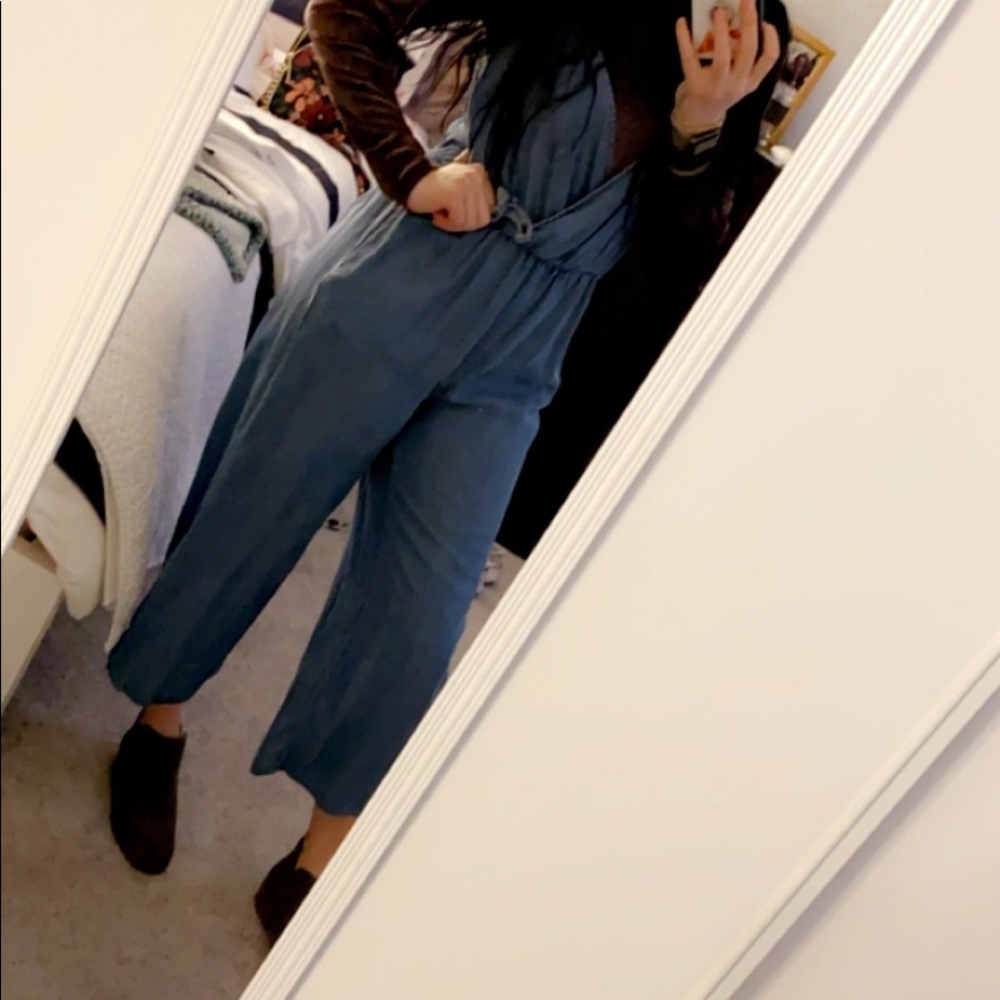 Denim jumpsuit